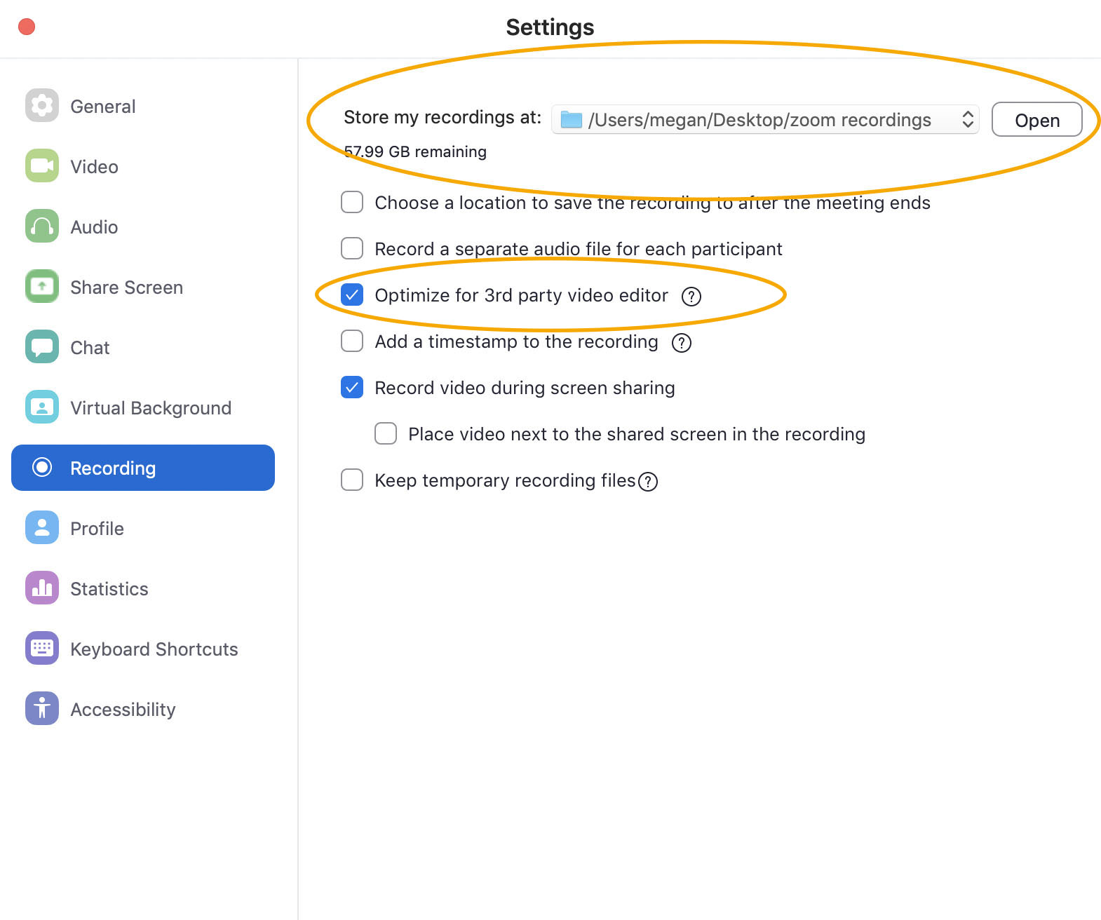 how to record on zoom